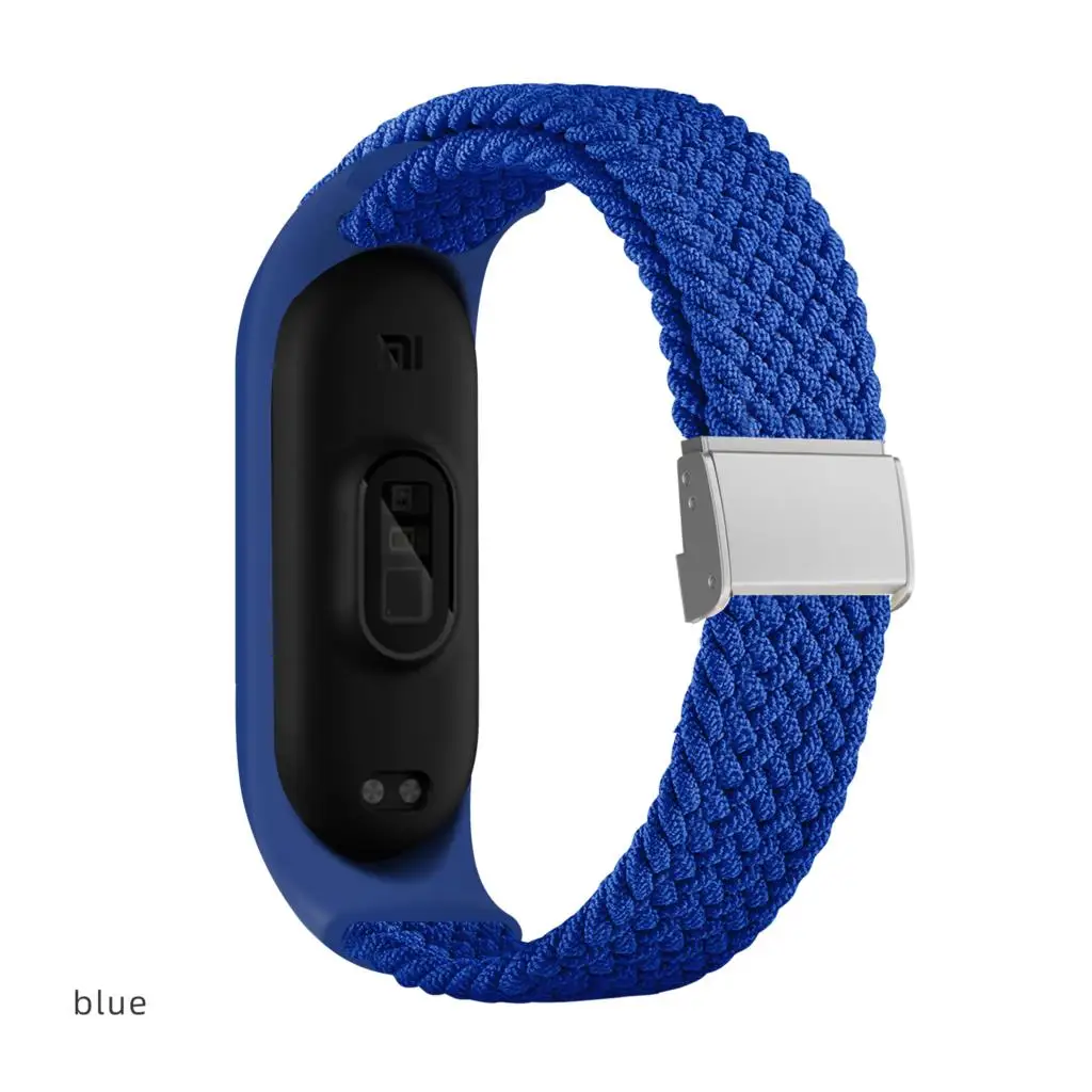 Braided Solo Loop Adjustable Nylon Bracelet Strap