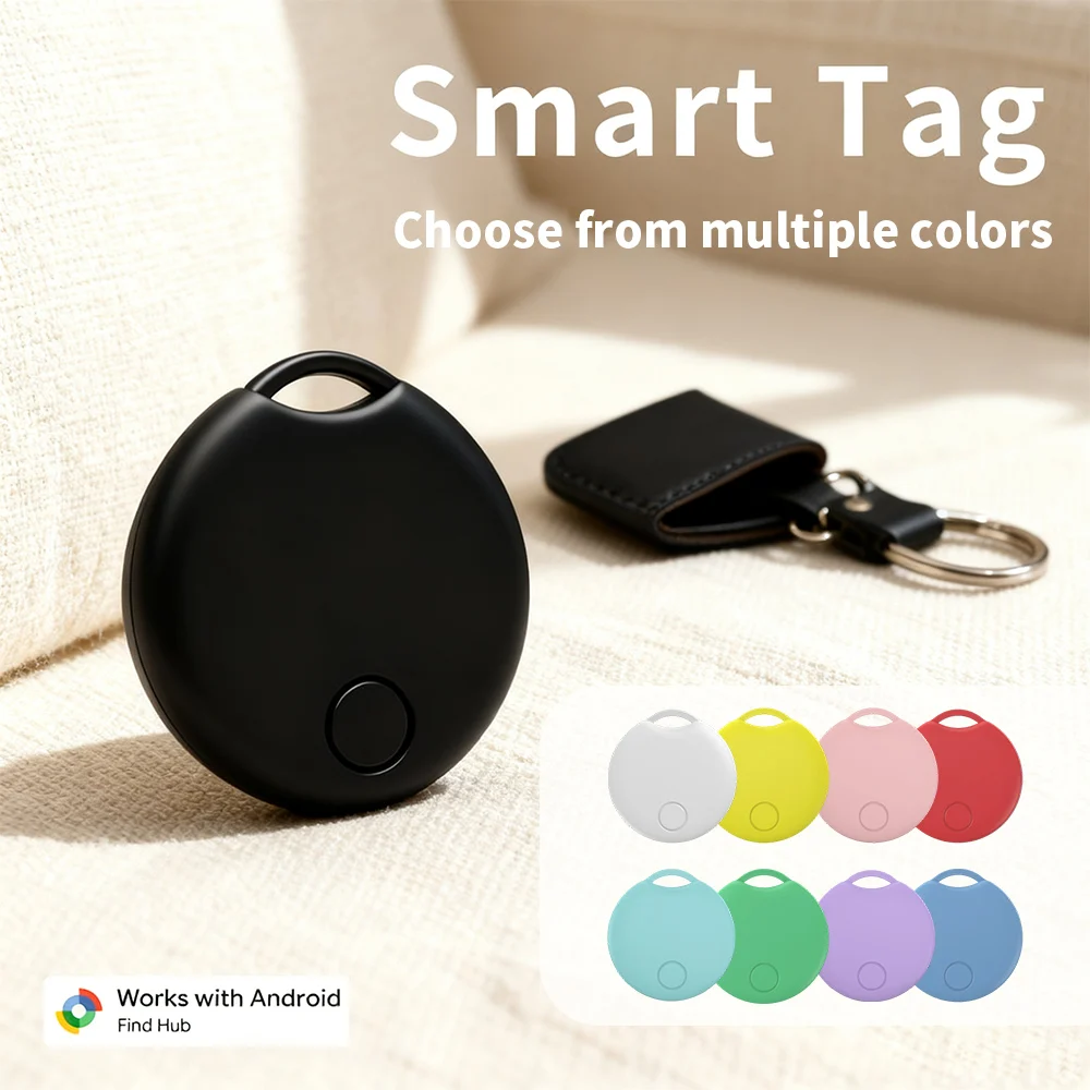 RSH Smart Tracker Work With Android Google Find Hub App Navigating Key Finder Locator Remote Positioning Tag for Xiaomi Samsung 1 RSH Smart Tracker Work With Android Google Find Hub App Navigating Key Finder Locator Remote Positioning Tag for Xiaomi Samsung 1