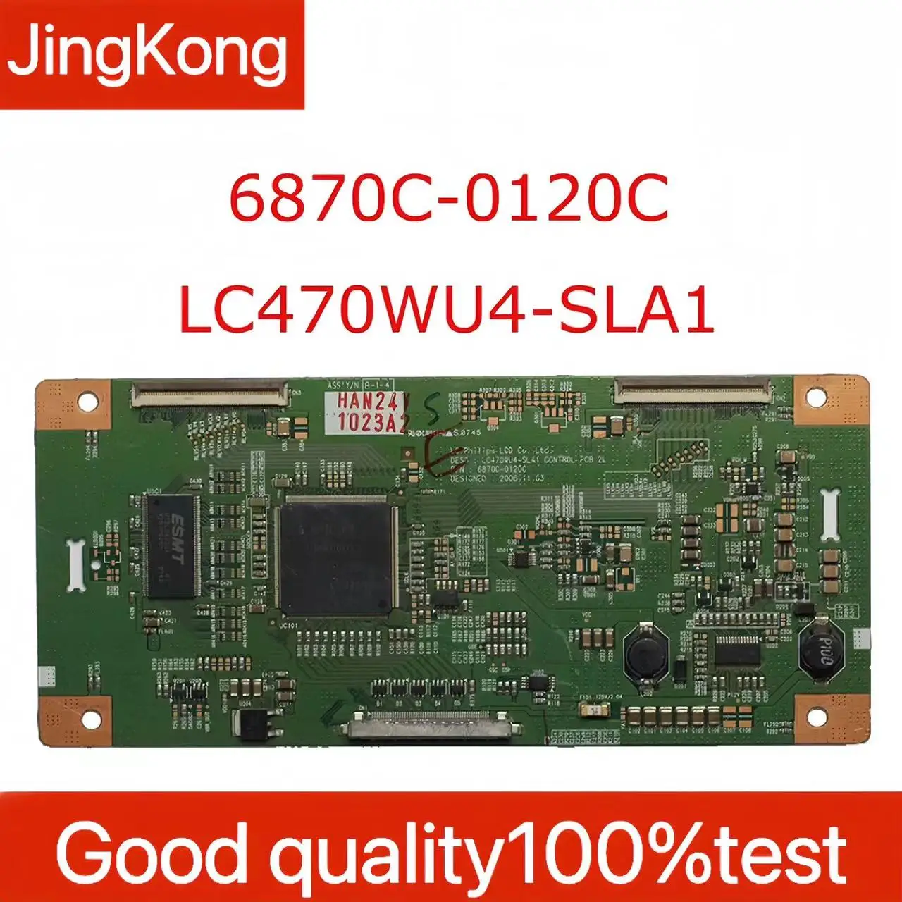 

Tcon плата 6870C-0120C LC470WU4-SLA1 телевизионная плата для телевизора L46E9FR L46M61F.... И т. д. Деталь экрана оригинальная логическая плата T-con 6870C 0120C