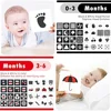 Baby Visual Stimulation Card Montessori Toys Black and White High Contrast Flash Cards Learning Educational Toys for Baby Gifts 6
