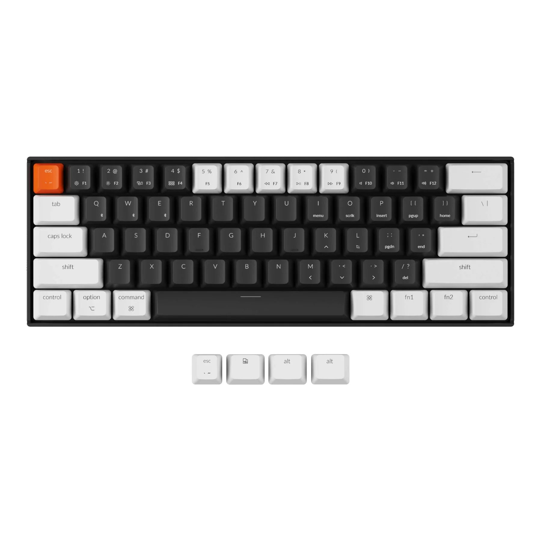 Keychron Keycap Conjunto para Teclado Mecânico K12 - Imagem 4