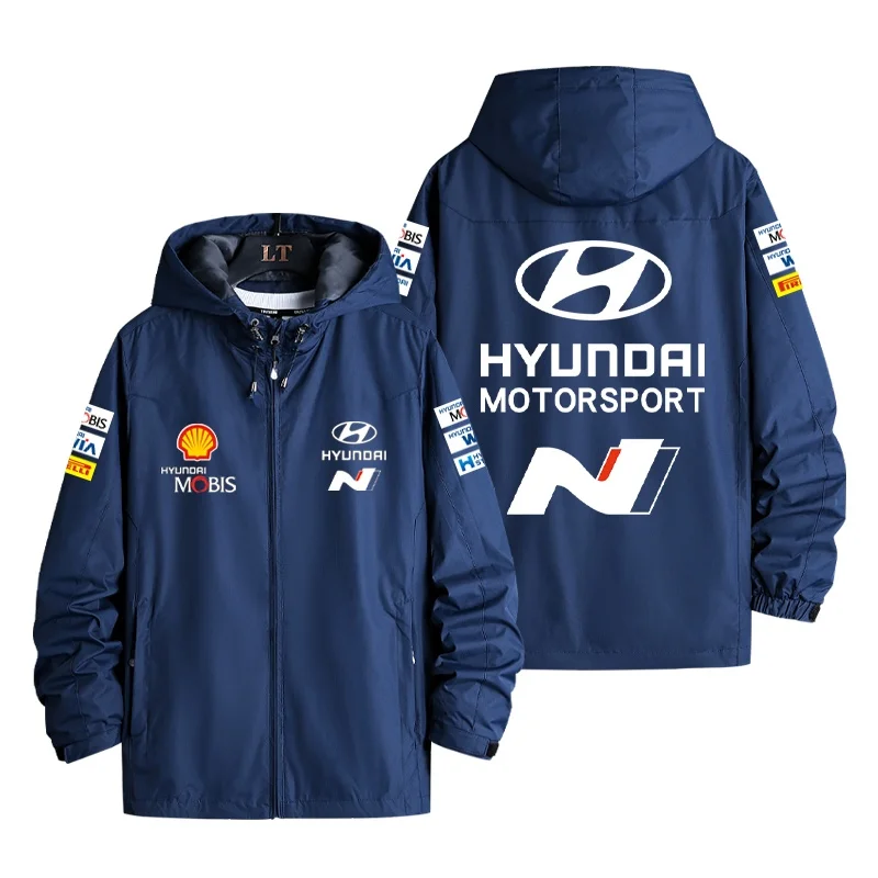 Huyndai Hyundai Mobis Car WRC Car Rally Outwear Racing Suit around 