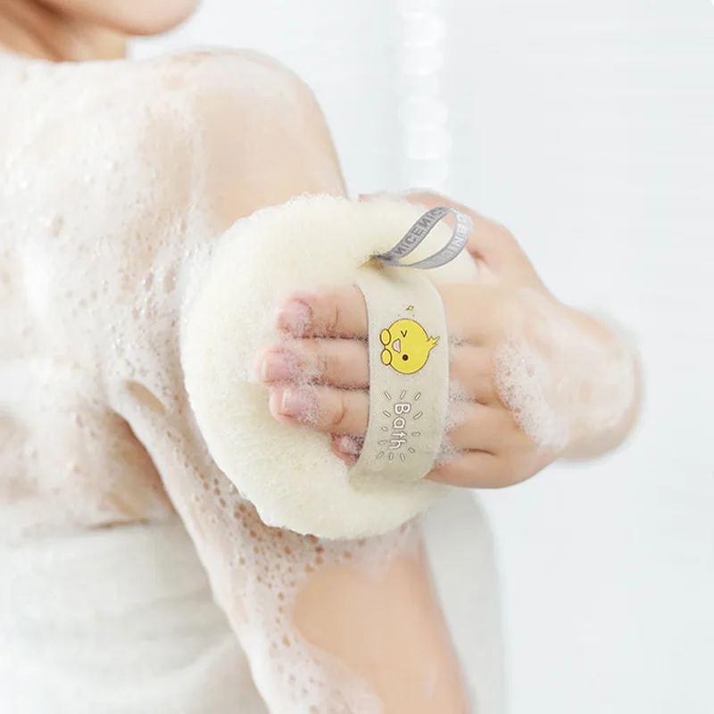 Japanese Bath Bubble Ball Sponge Exfoliate Scrubber Cleaning Foaming Body Wash Cleaner Sponge
