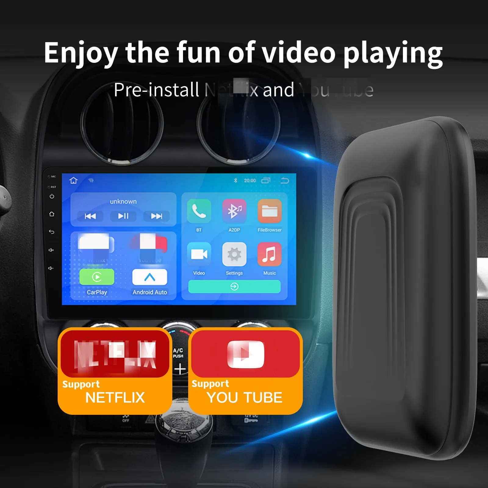 Navifly ȵ̵ Ai Box     ȵ̵ ڵ    Ƽ̵ ÷̾ YouTube Netflix