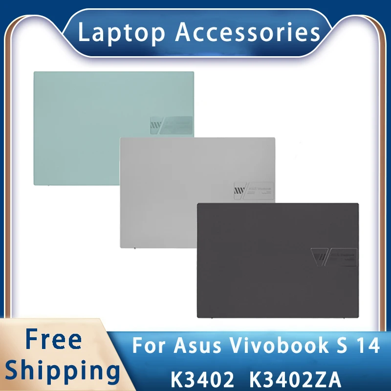 

New For Asus Vivobook S 14 K3402 K3402ZA Shell Replacemen Laptop Accessories Lcd Back Cover Black Grey Light Cyan