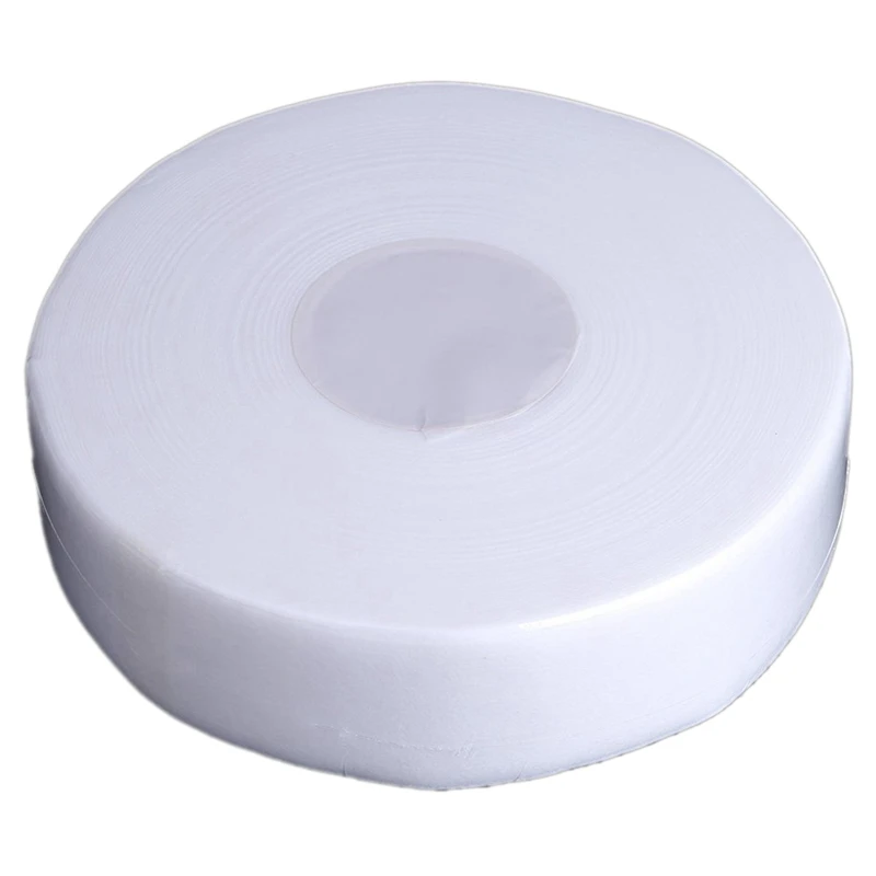 3Pcs 100 Yards Depilatory Paper Hair Removal Wax Strips Nonwoven Paper Waxing Roles (White)