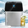 Commercial Ice Cube Machine Household Ice Maker Square Ice Generator Manual Water Injection 2