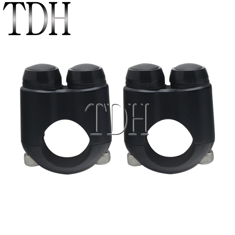 Motorrad 22mm 25mm Lenker Schalter Blinker Licht Horn Hand Control 2/3 Taste Schalter für Harley Yamaha Chopper bobber – Detail 15