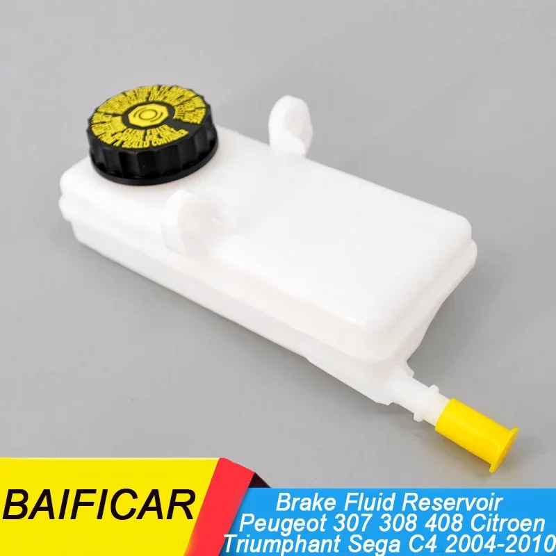 Baificar Genuine Brake Fluid Reservoir 0204224574 463588 For Peugeot 307 308 408 Citroen Triumphant Sega C4 2004-2010