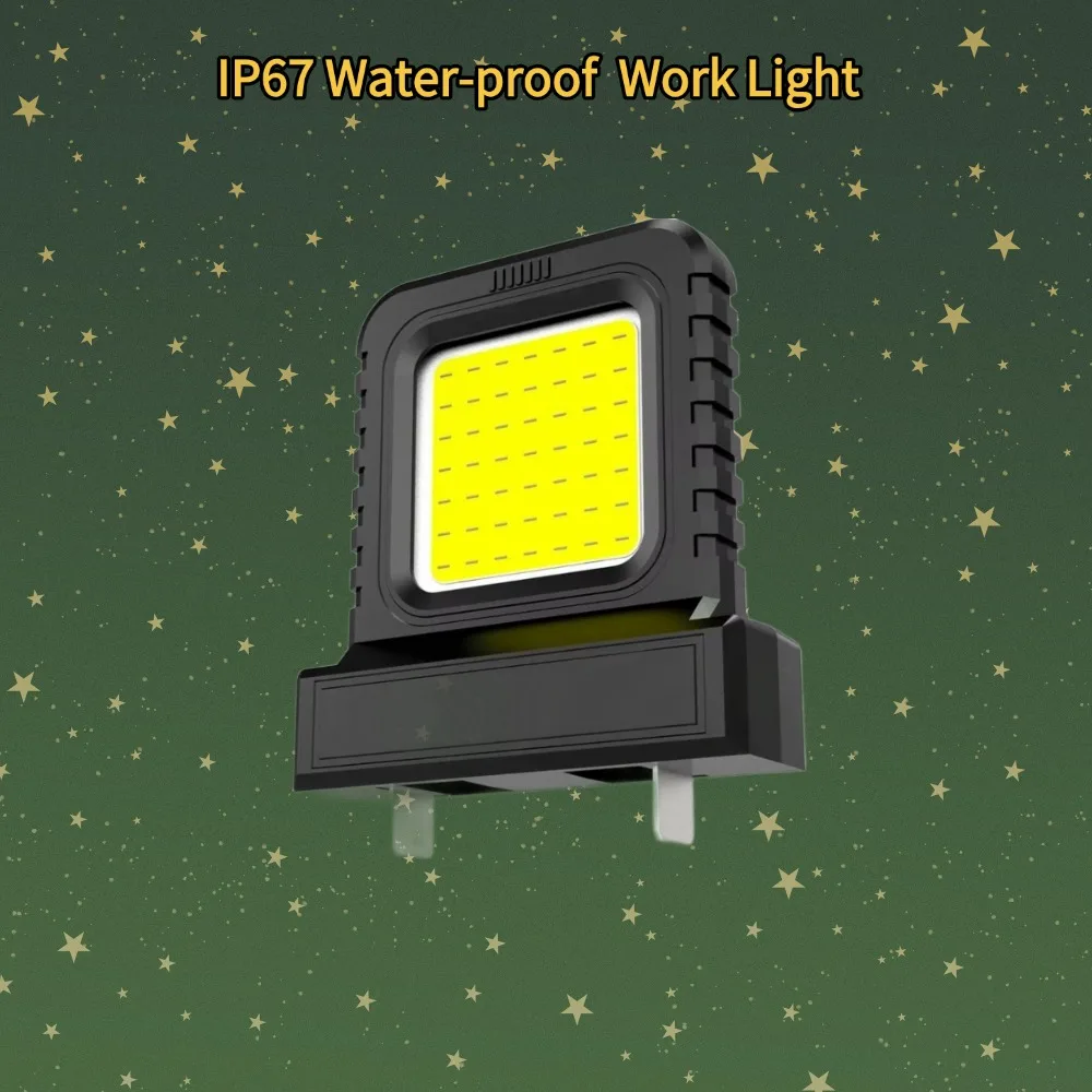 IP67 방수 자동차 수리 작업등 범용 LED 자동차 수리 작업등 플러드라이트 야외용 21V 리튬이온 배터리 도구