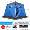custom ome High Quality thermal insulated tents for winter camping outdoor  sauna cube Tents Pop Up  Winter ice Fishing  tent 5