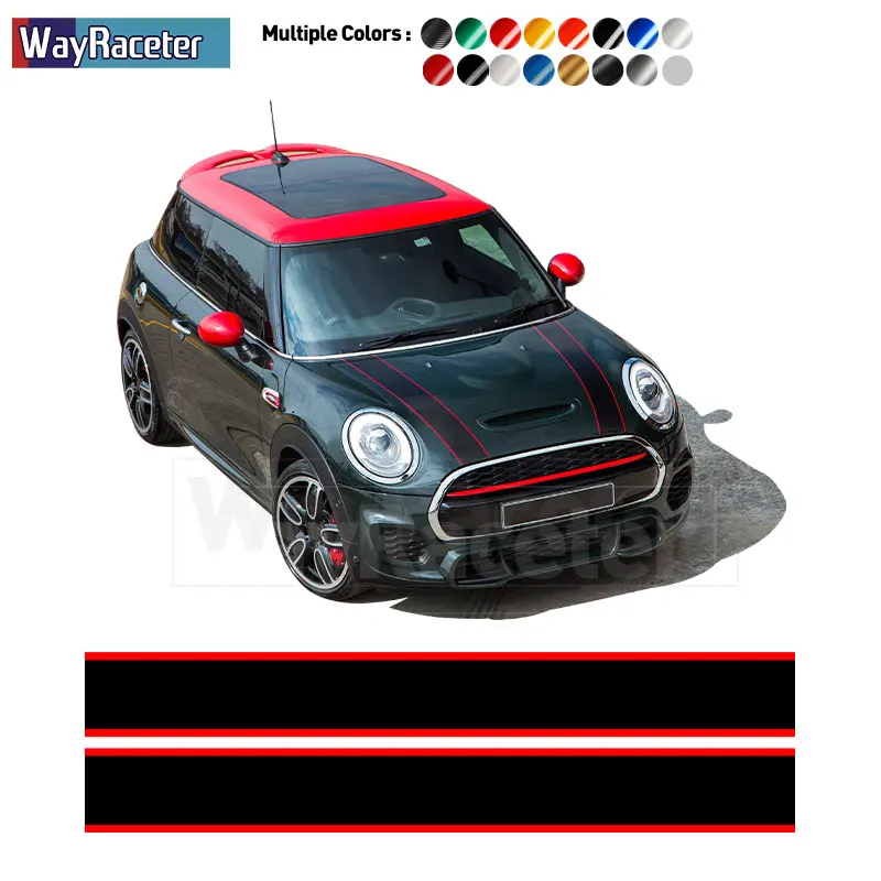 Cubierta de manija de puerta negra Exterior para MINI One Cooper S D