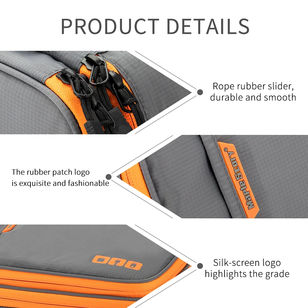 Cable Storage Bag Digital Electronic Organizer Pouch Portable USB Data Line Charger Plug Storage Bag Travel Cable Organizer Case - 5