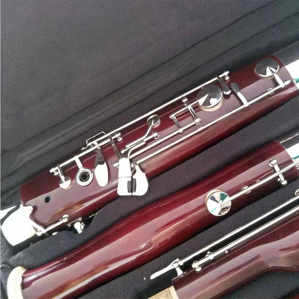 Nickel Plated natural low Maple double Oboe tube