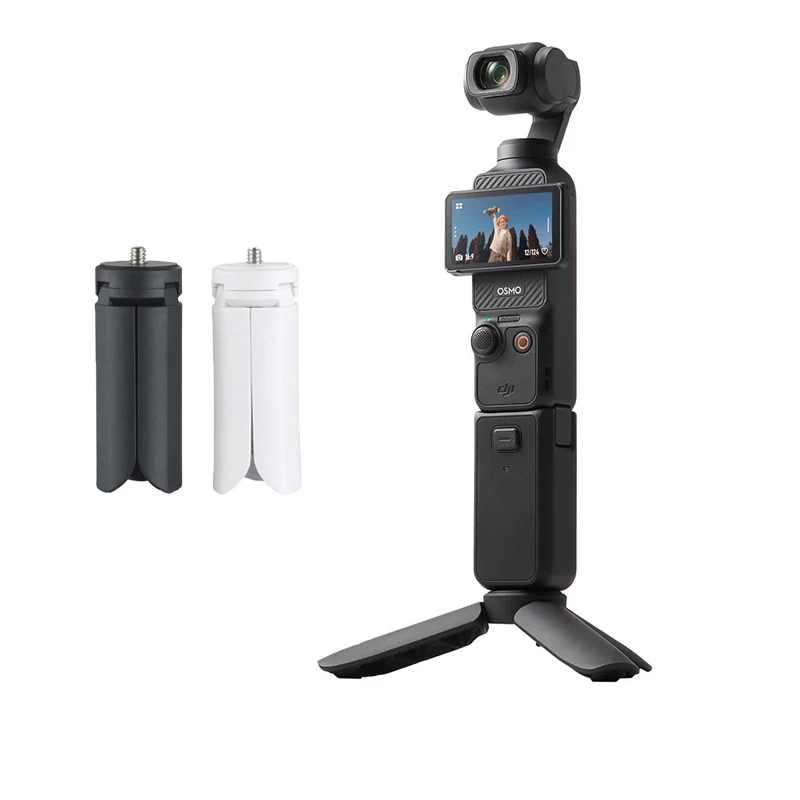 30Pcs Sports Pocket Camera Mini Treppiede Supporto Stabilizzatore Da Tavolo Per Dji Osmo Pocket 3 Pocket 2 Gimbal Action 4 3 Gopro