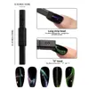 10Pcs Nail Magnet Tool Set Magnet Plate Wand Board Magnetic Pen Stripe Nail Magnet Double Ended Magnet Wand Magnet Stick Cat Eye 4