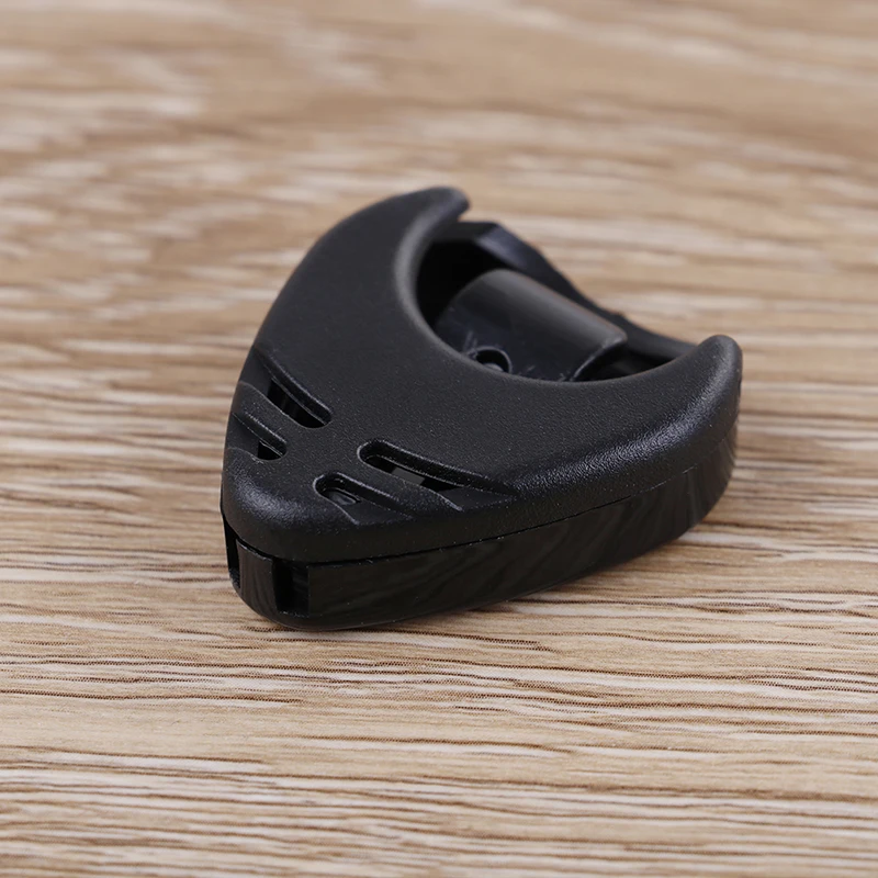 1/5Pcs Plactic guitar pick plectrum holder case box heart shaped parts