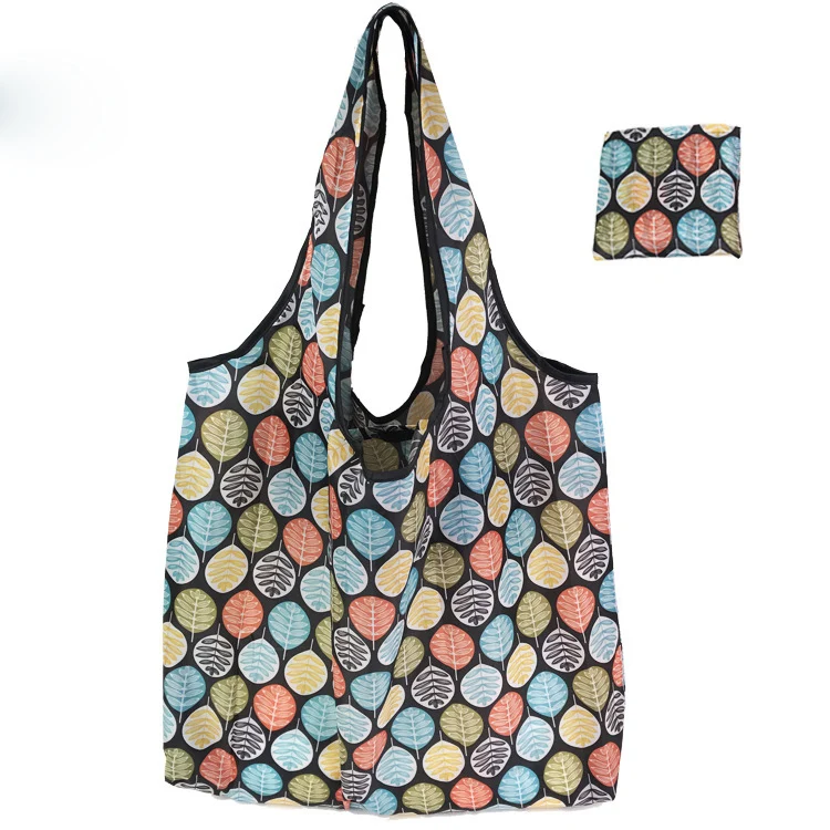 Floral Eco-Friendly Reusable Shopper Tote Bag