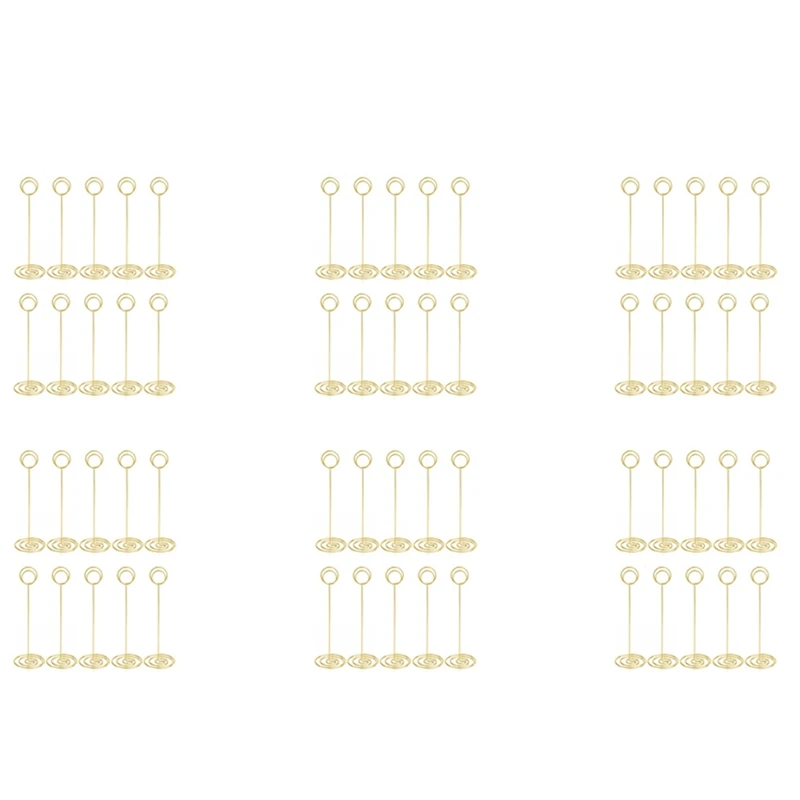 

Table Number Holders 60Pcs - 8.75 Inch Place Card Holder Tall Table Number Stands For Wedding Party Graduation Reception