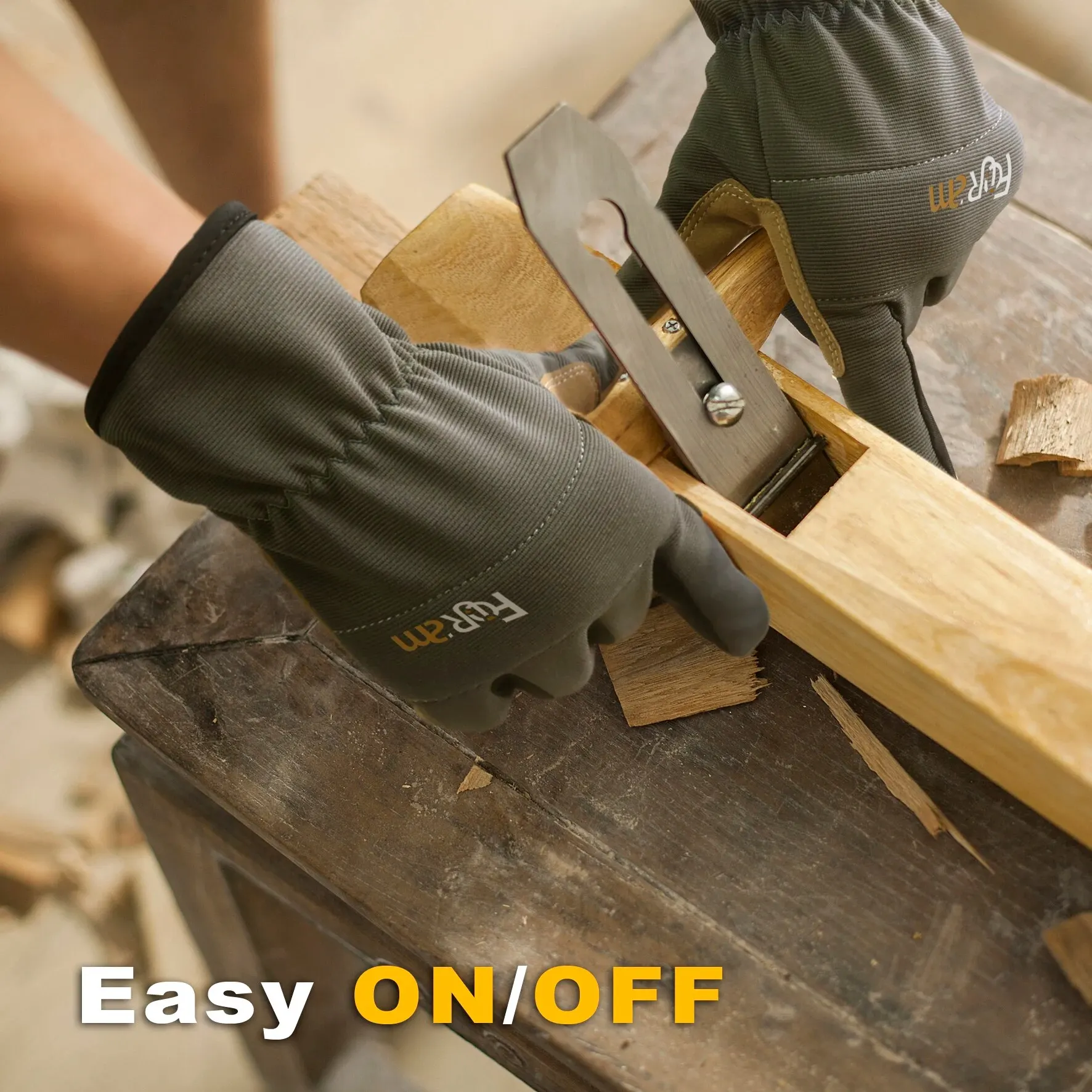 Superior Multi-Purpose Lightweight Work Gloves - Breathable, High Dexterity, Touchscreen Compatible with Excellent Grip