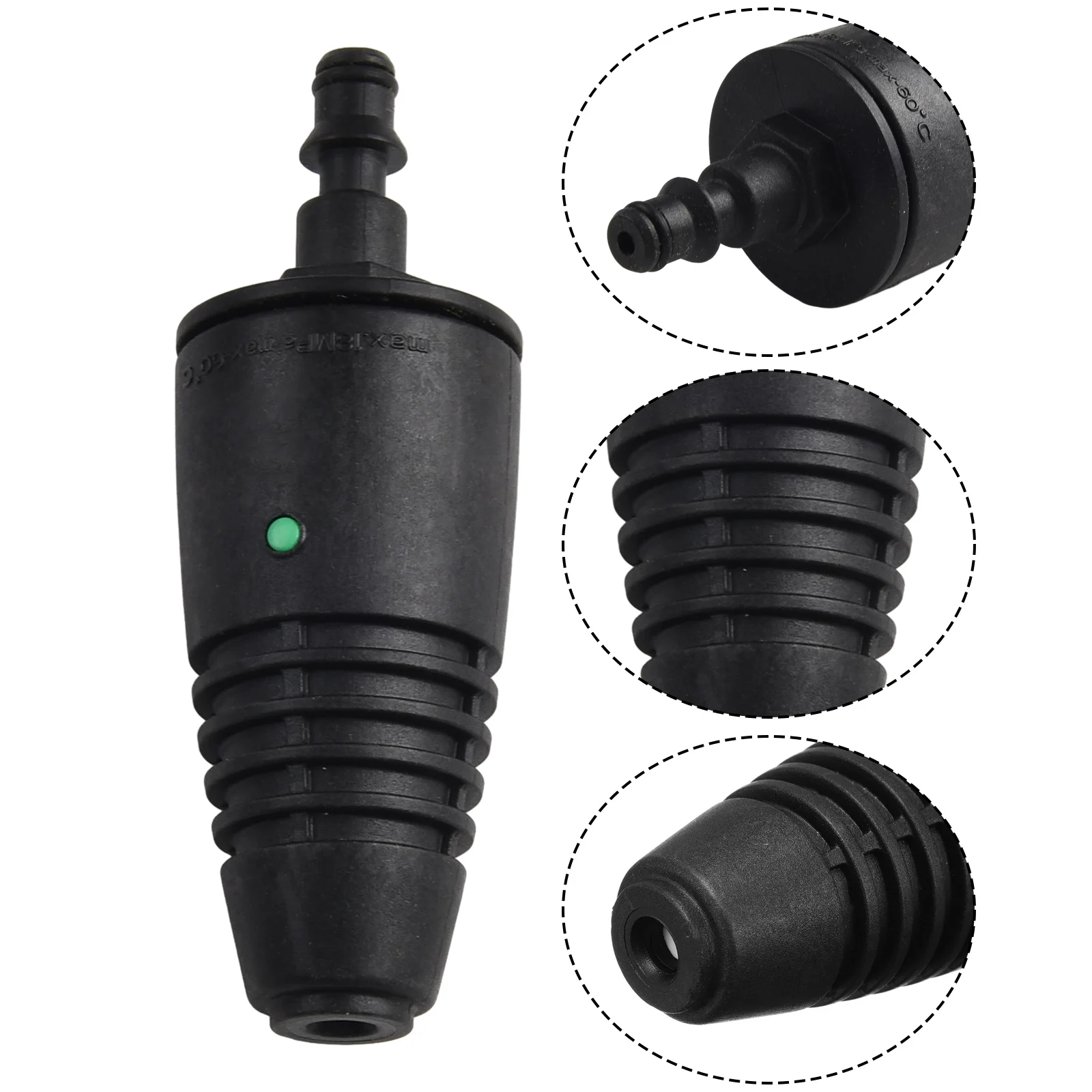 

1 Pc Pressure Washer Rotating Turbo Head Nozzle Spray For Karcher LAVOR COMET V-AX Quick Realse Connector Auto Accessories