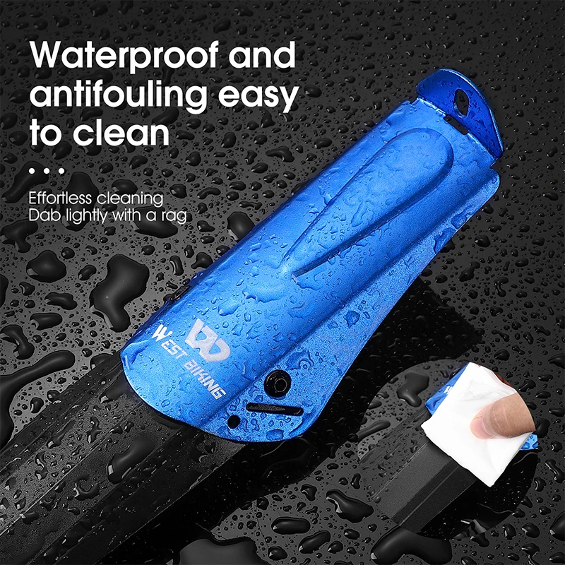 WEST BIKING Bicycle Fender Aluminum Alloy Mudguard Wings Mud Splashing Prevention Bracket Bicycle Parts for 14-20 Inch MTB Bike