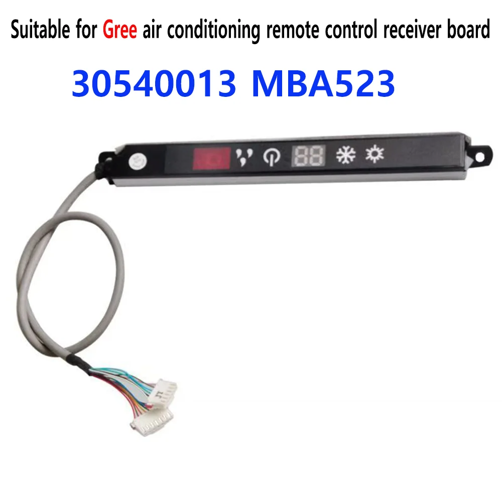 Suitable for Gree air conditioner remote control receiver board 30540013 MBA523 display board hanging receiver