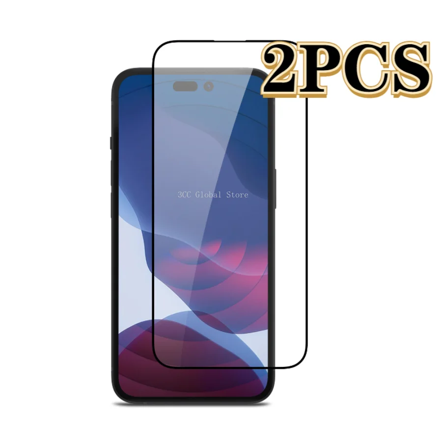 2PCS 9H 2.5D Tempered Glass Screen Protector For iPhone 14 13 15 12 11 Pro  Max XR XS Max SE 2 SE 3 - AliExpress