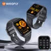 Weofly Active 1 Pcs Smart Watch 1.85" BT Phone Call Smartwatch Health Monitor IP67 Waterproof Sport Watch For IOS Android 1