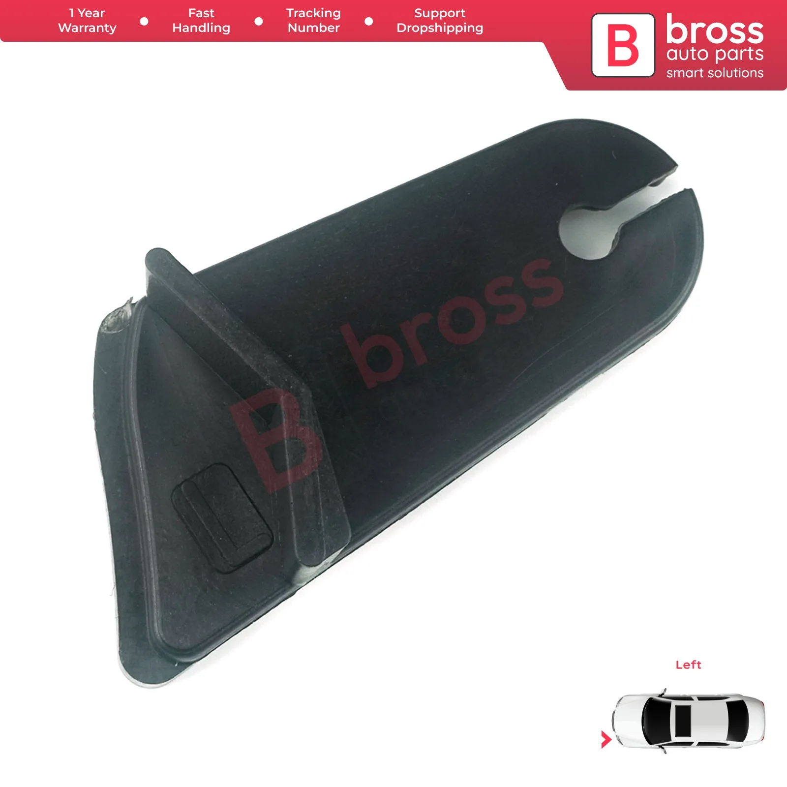 

BHL542 Headlight Headlamp Holder Mount Repair Bracket Tab Set Left Side for Ford Focus DA MK2 2.5 2008-2011 Facelift 8M5113101AA