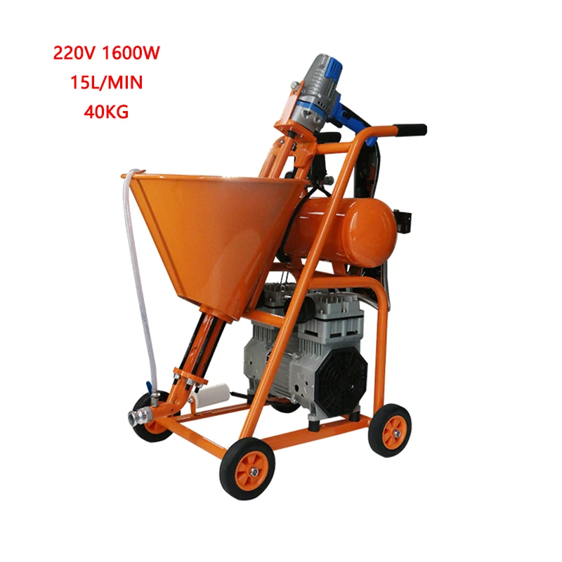 

Waterproof Sprayer High-power K11 Polyurethane Putty powder Cement grouting Coating Multifunction High pressure Spraying machine