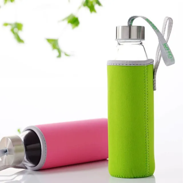 550ml Travel bottle Car Shatterproof hand Portable Glass Water Bottle new arrival Worldwide Store 3