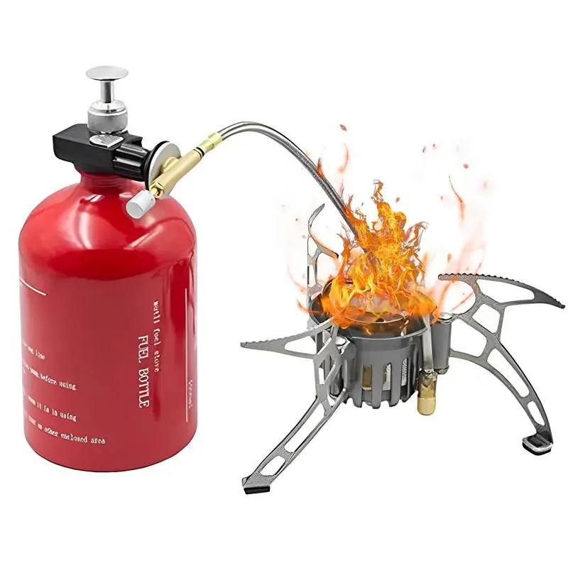 Portable Outdoor Camping Stove Oil/Gas MultiUse Gasoline Stove 1000ml