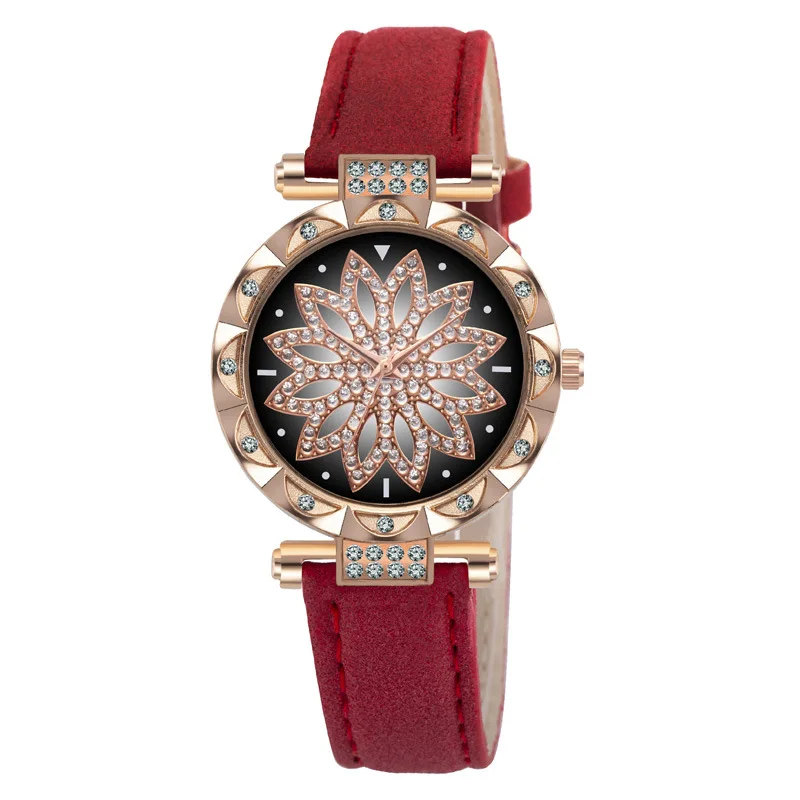 Uthai Bk105 New Ladies Gypsophila Fashion Watch Ladies Multilational Round Popolare Orologio Al Quarzo Casual Nicchia Popolare