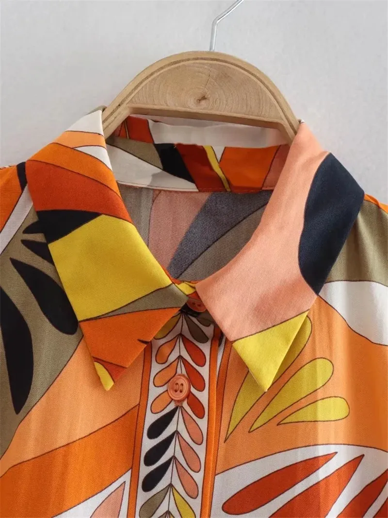 3 Piecesset Women's Pajama Long Sleeve Summer Shorts Suit Ladies Sleepwear Oversize Single Breasted Pyjama Suit For Female 2024