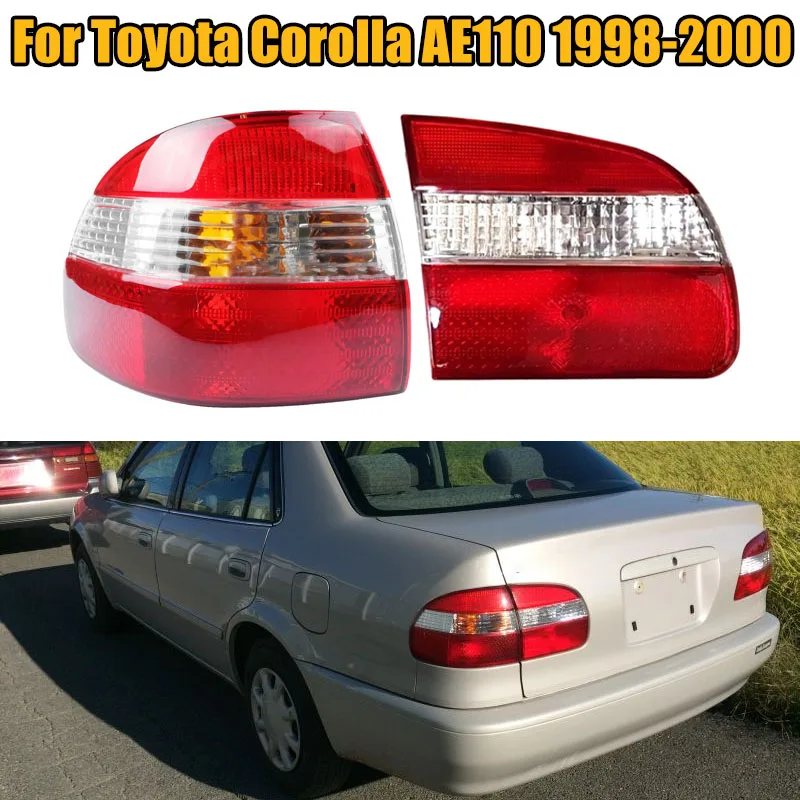 

Задние фары для Toyota Corolla AE110 1998-2000, фонари заднего хода, сигналы поворота, 81550-1E080, 81561-1E040, 81580-12030