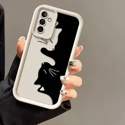 Adorable Black Cat Design Phone Case - Stylish Protective Cover for HONOR 50PRO (TYJTCWH03)