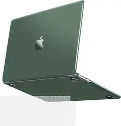 Sleek Protective Case for MacBook Air/Pro 13 - 16 inch (2025 Edition) (Emerald Green)