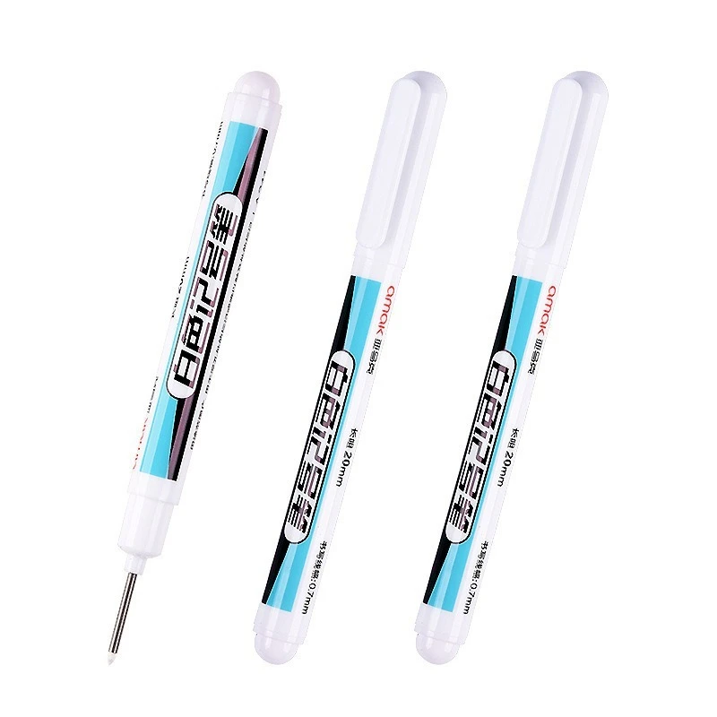 Ymapinc 10 Pcs Deep Hole Highlighters, 5 Colors, Permanent Fine Tip