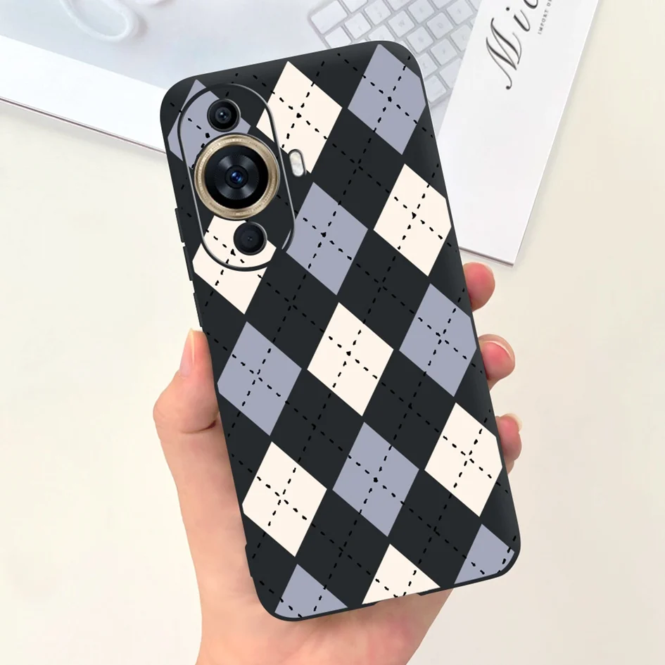 Stylish Fashion Pattern Soft Silicone Phone Case for Huawei Nova 11 Series