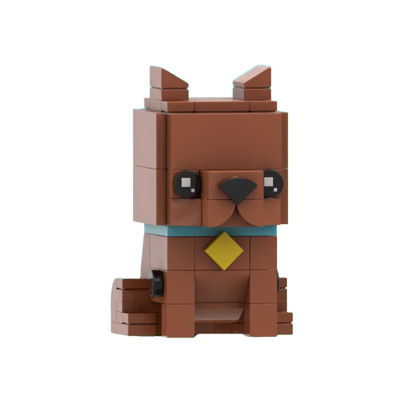 MOC Adventure Anime Figures Brickheadz Building Blocks Set — 6