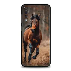 White Horses Galloping Phone Case Cover - Samsung A30  A20 (A1)