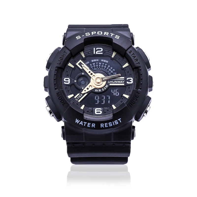 New Men Sport Watch Waterproof Style Digital Watches For Men Alarm Chrono Led Electronic Clock Square Man Wristwatch 2022 