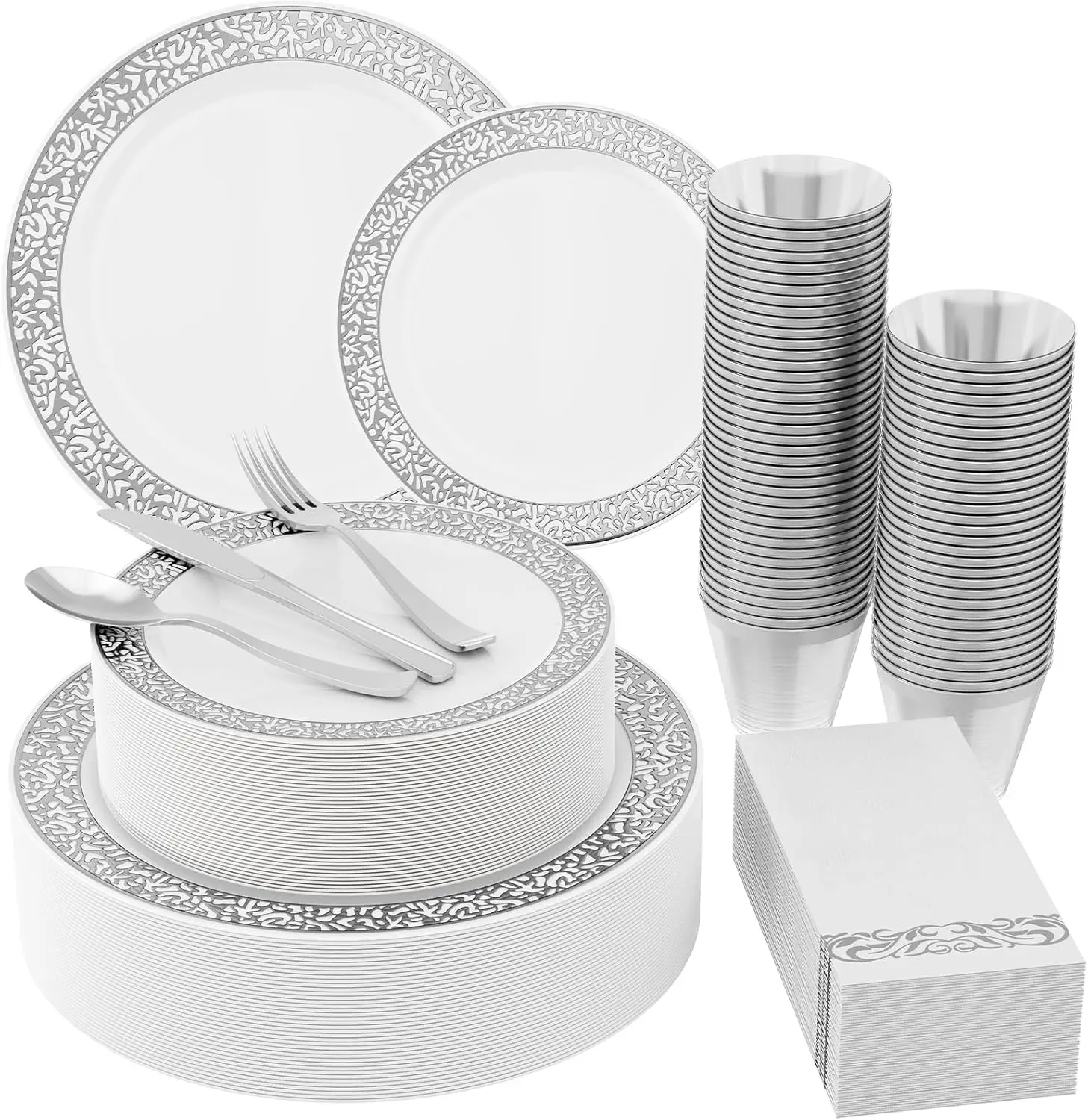 210-Piece Party Dinnerware Set 1