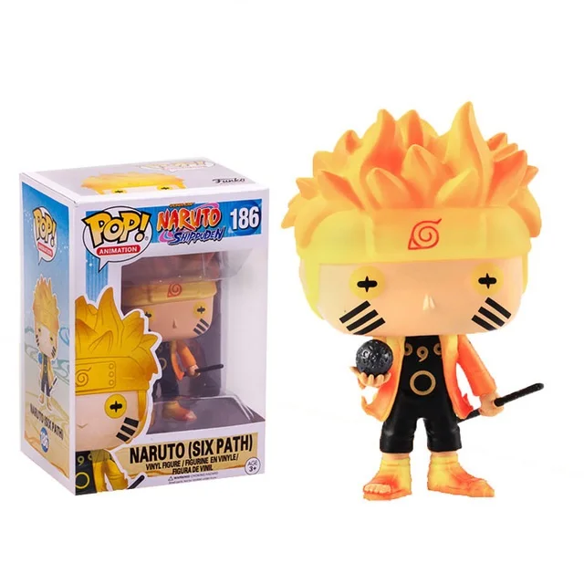 thumbnail image 5 of Funko Pop NARUTO Uzumaki Naruto Uchiha Sasuke kyuubi Wood leaf Country of Fire Collection Modelo PVC Figura de acción Juguetes para niños, 5 of 5