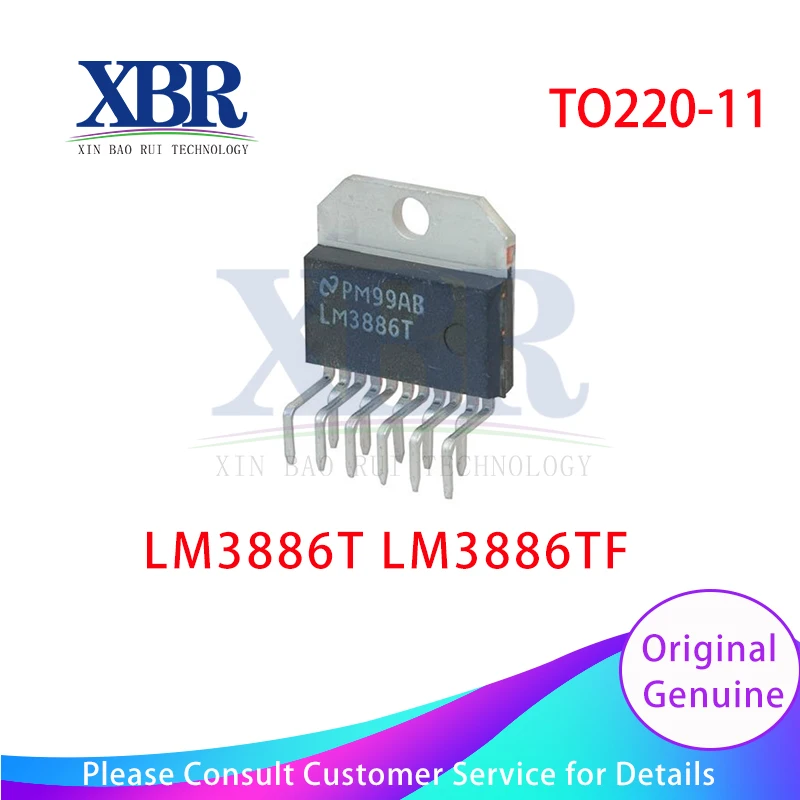 

1PCS LM3886TF LM3886T Semiconductors Audio IC Audio Amplifiers 68W TO-220