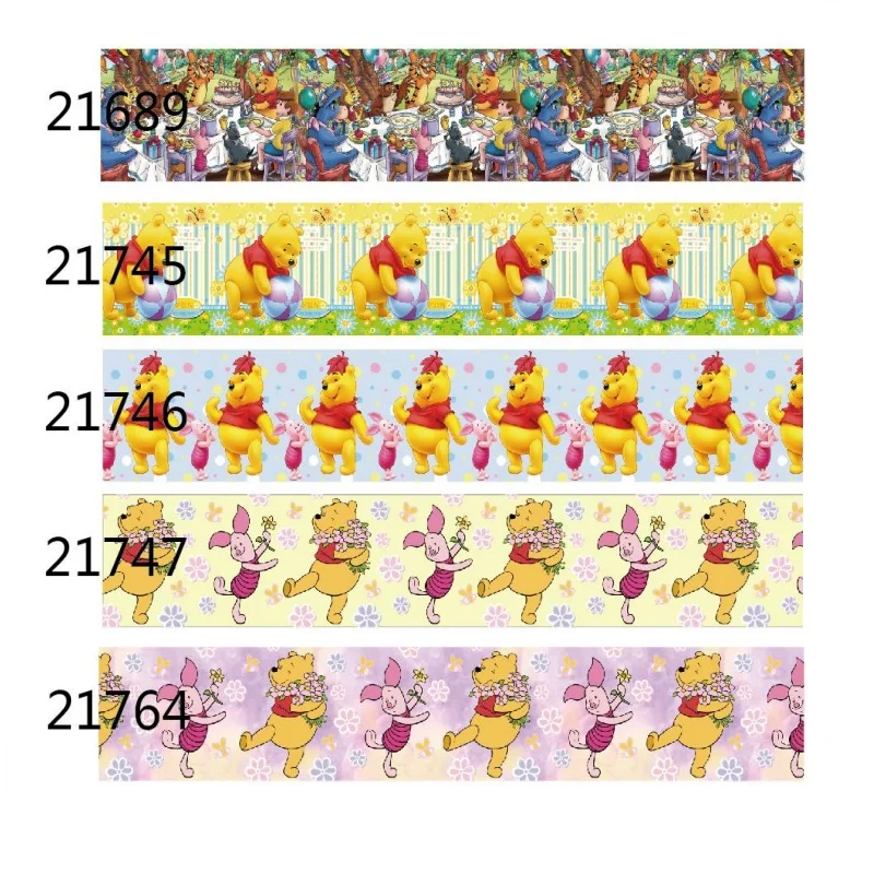 

Лента из мультфильма «Винни-Пух» для изготовления бантов