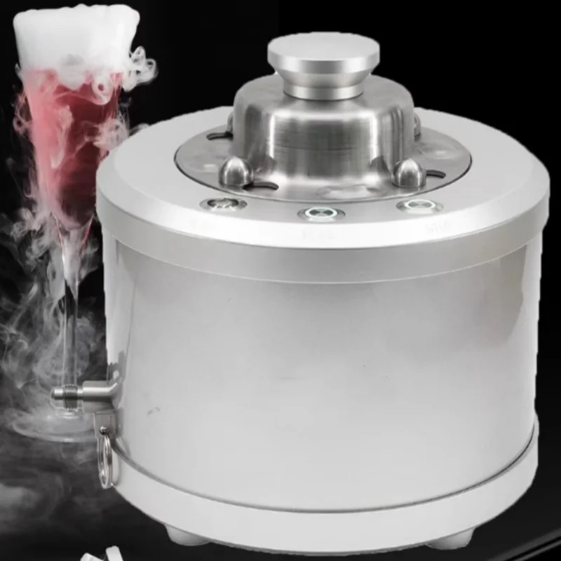 Small dry ice machine micro food CO2 carbon dioxide dry Ice cooking machine wine mixer cold chain ice making