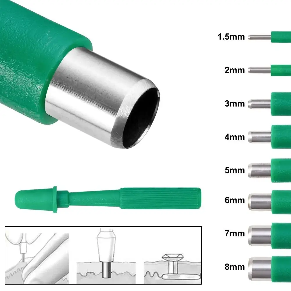 

Stainless Steel Body Piercing Tool Ear Stud Nose Stud Dermal Puncher Acrylic Catheter Gauge Dermal Piercing Tool Jewelry Tool