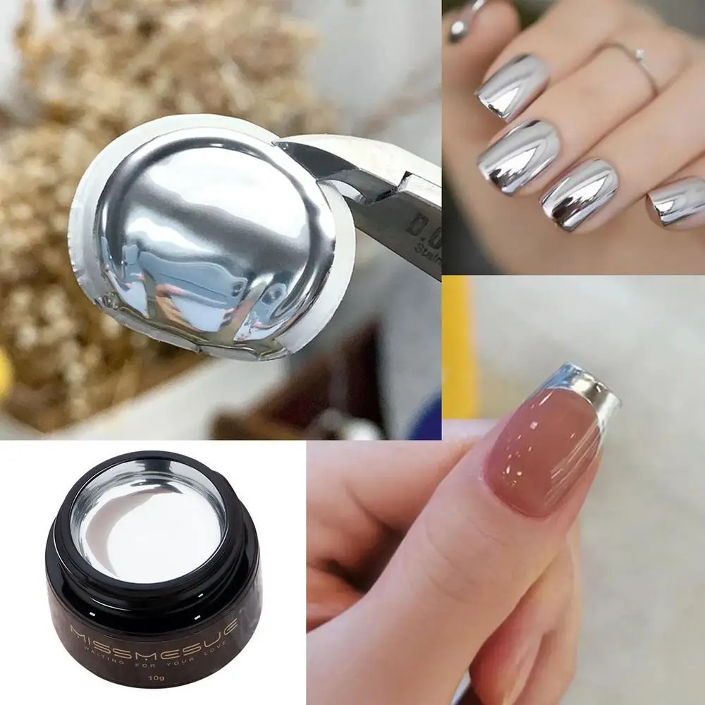 Super Bright Metallic Gel Paint for Nail Art